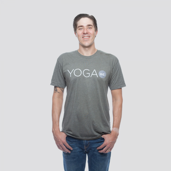yoga ed tshirt grey
