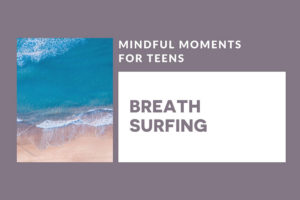 mindful moments with teens poster